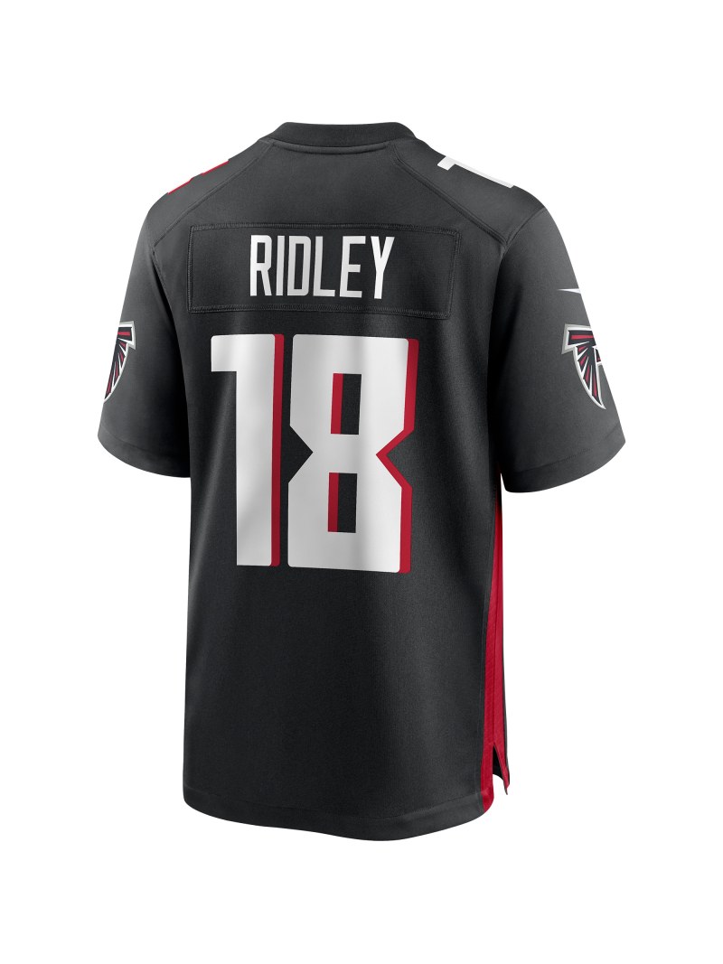 Men's Atlanta Falcons Calvin Ridley Nike Black Player Jersey
