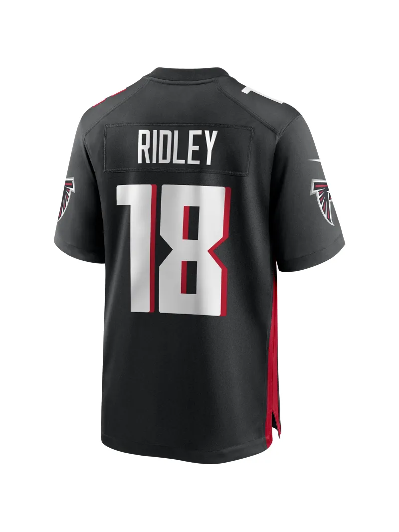 Men's Atlanta Falcons Calvin Ridley Nike Black Player Jersey