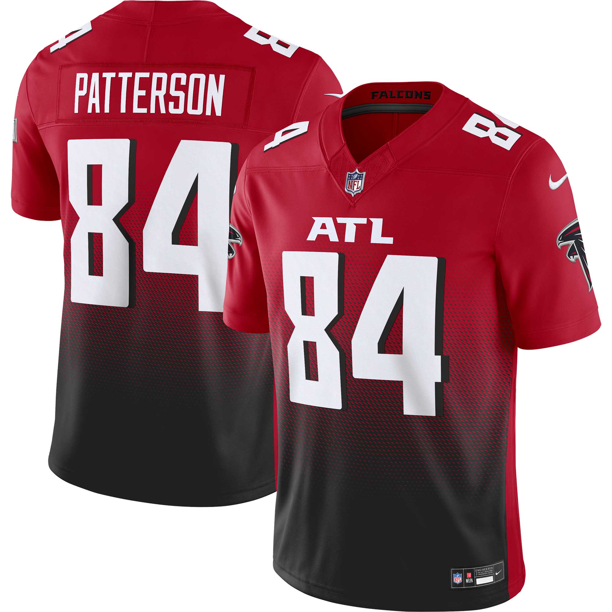 Men's Atlanta Falcons Cordarrelle Patterson Nike Red Vapor FUSE Limited Jersey