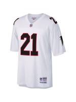 Men's Atlanta Falcons Deion Sanders Mitchell & Ness White Legacy Replica Jersey