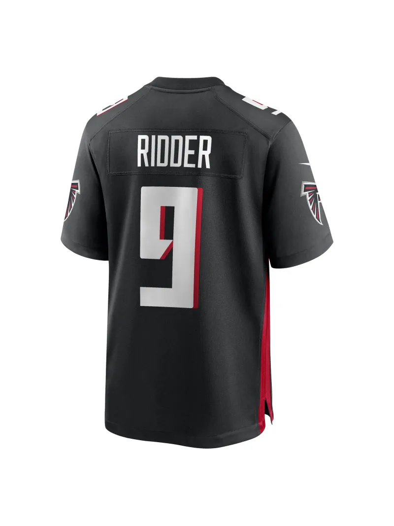 Men's Atlanta Falcons Desmond Ridder Nike Black Player Jersey