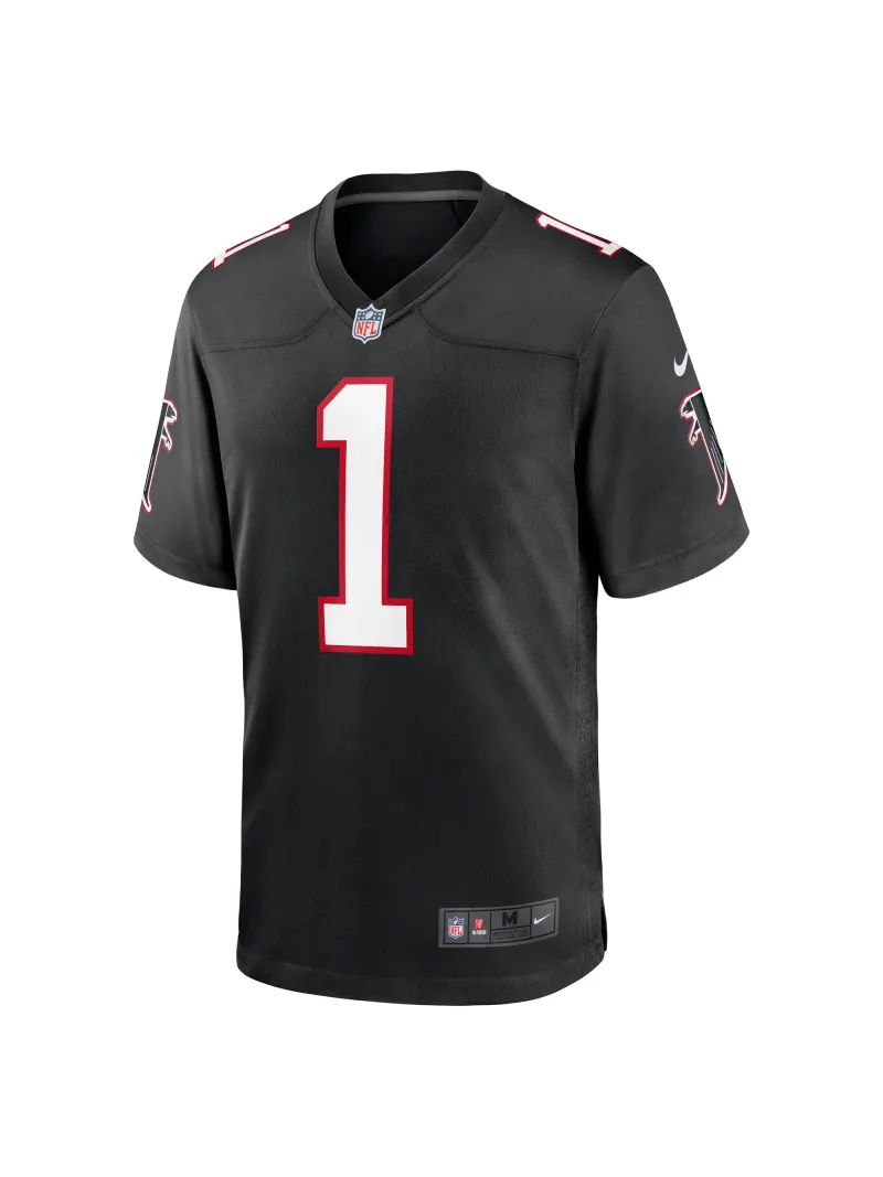 Men's Atlanta Falcons Dirty Birds Nike Black Game Jersey