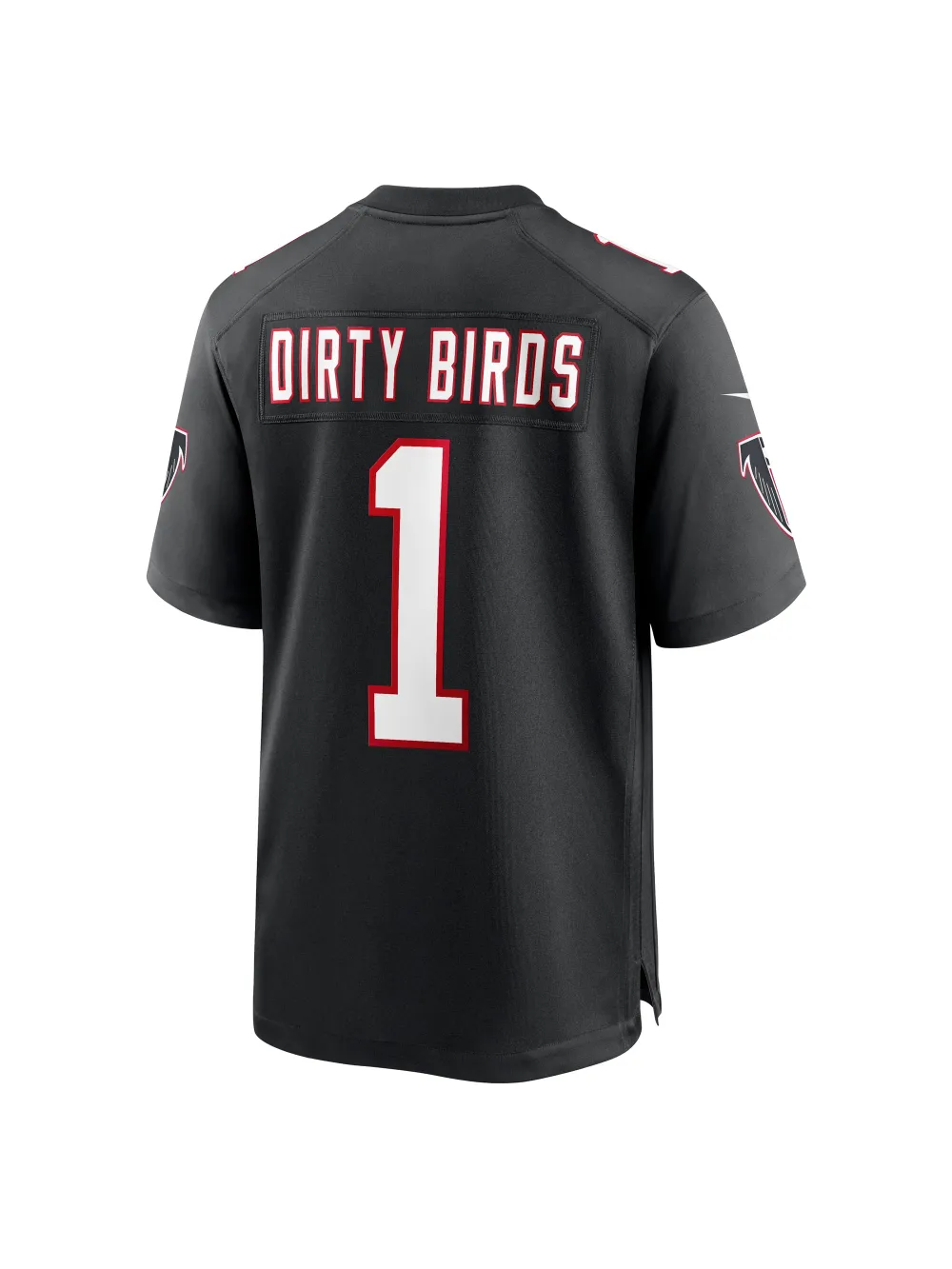 Men's Atlanta Falcons Dirty Birds Nike Black Game Jersey