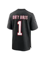 Men's Atlanta Falcons Dirty Birds Nike Black Game Jersey
