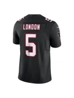 Men's Atlanta Falcons Drake London Nike Black Vapor FUSE Limited Jersey-ATL