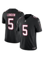 Men's Atlanta Falcons Drake London Nike Black Vapor FUSE Limited Jersey-ATL