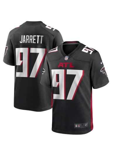 Men's Atlanta Falcons Grady Jarrett Nike Black Player Jersey 01