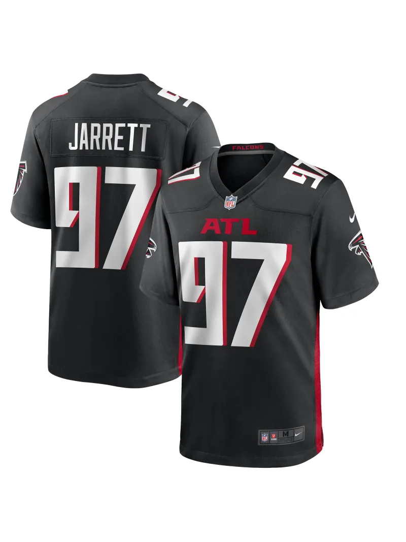 Men's Atlanta Falcons Grady Jarrett Nike Black Player Jersey