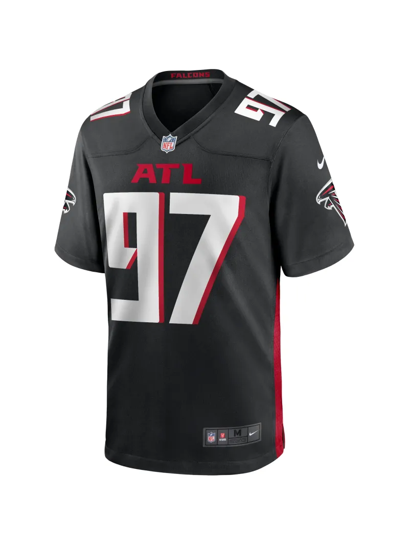 Men's Atlanta Falcons Grady Jarrett Nike Black Player Jersey