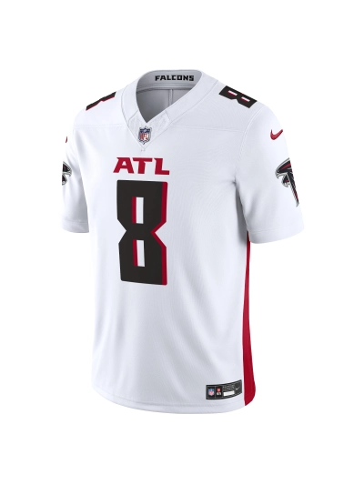 Men's Atlanta Falcons Kyle Pitts Nike White Vapor FUSE Limited Jersey 02