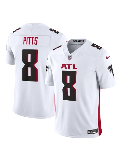 Men's Atlanta Falcons Kyle Pitts Nike White Vapor FUSE Limited Jersey 01