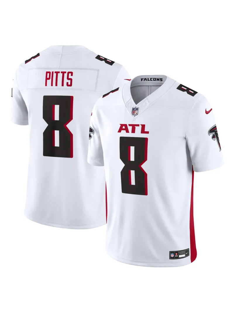 Men's Atlanta Falcons Kyle Pitts Nike White Vapor FUSE Limited Jersey