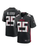 Men's Atlanta Falcons Tyler Allgeier Nike Black Players Game Jersey