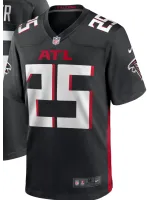Men's Atlanta Falcons Tyler Allgeier Nike Black Players Game Jersey