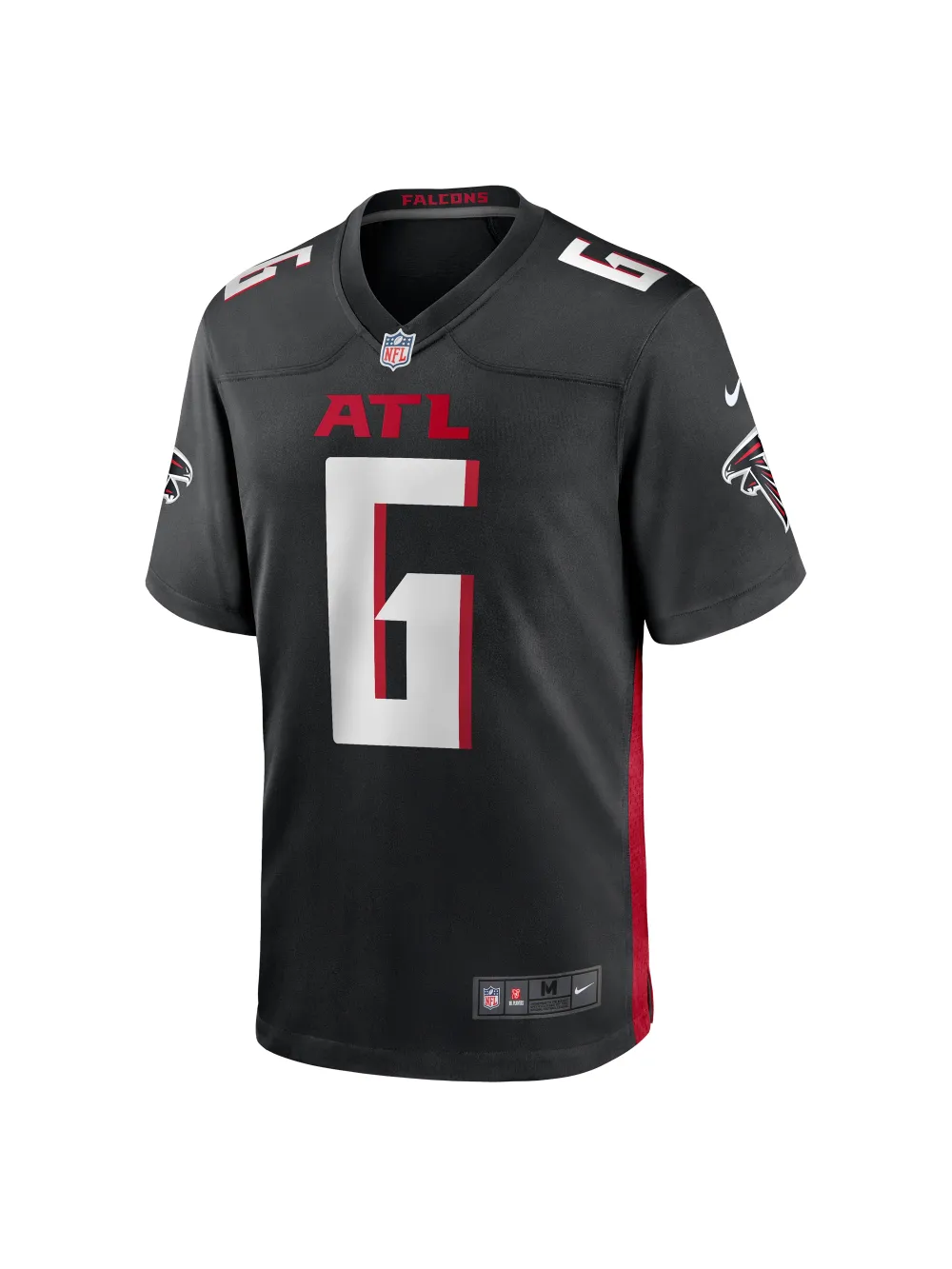 Men's Atlanta Falcons Younghoe Koo Nike Black Team Game Jersey