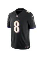 Men's Baltimore Ravens Lamar Jackson Nike Black Vapor F.U.S.E. Limited Jersey