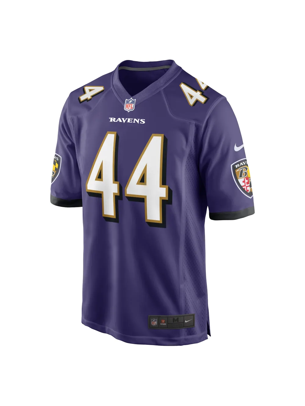 Men's Baltimore Ravens Marlon Humphrey Nike Purple Game Team Jersey