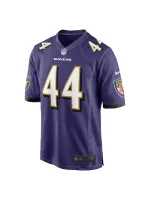 Men's Baltimore Ravens Marlon Humphrey Nike Purple Game Team Jersey