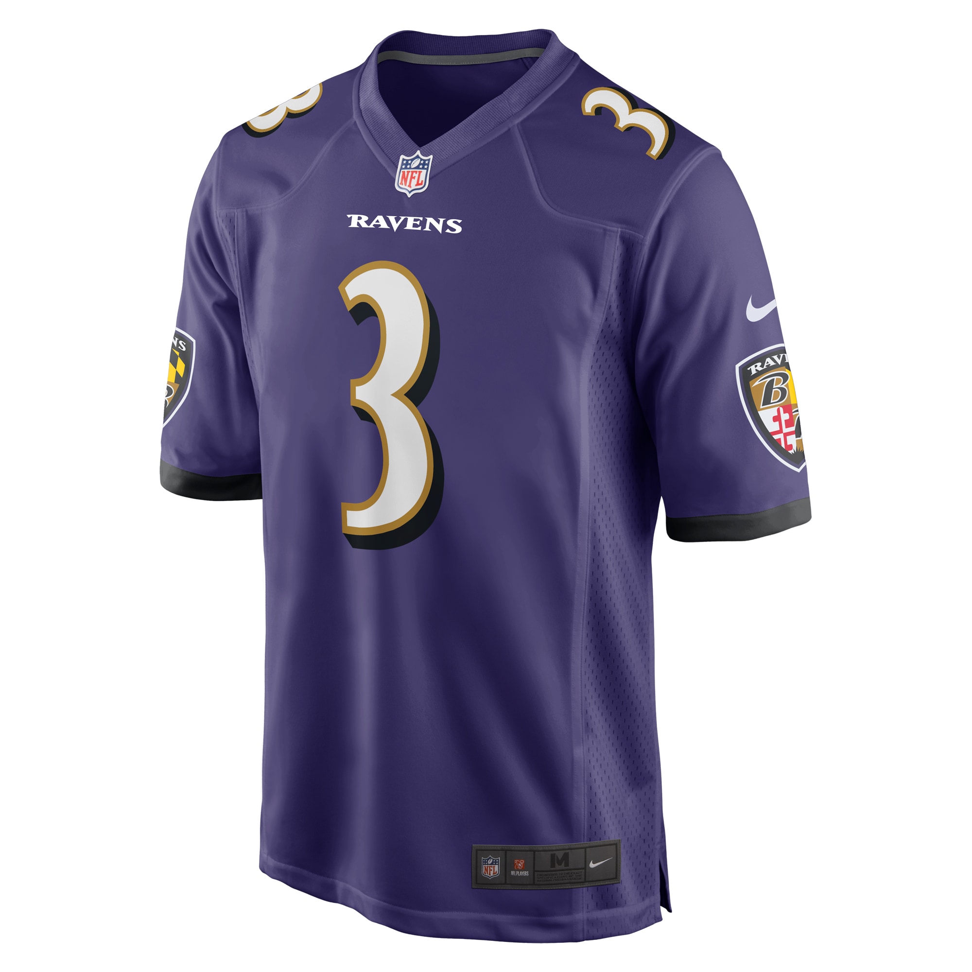 Men's Baltimore Ravens Mark Andrews Nike Purple Game Jersey