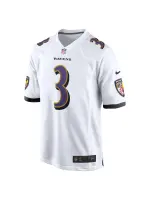 Men's Baltimore Ravens Odell Beckham Jr. Nike White Game Jersey