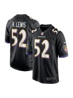 Men's Baltimore Ravens Ray Lewis Nike Black Retired Player Jersey