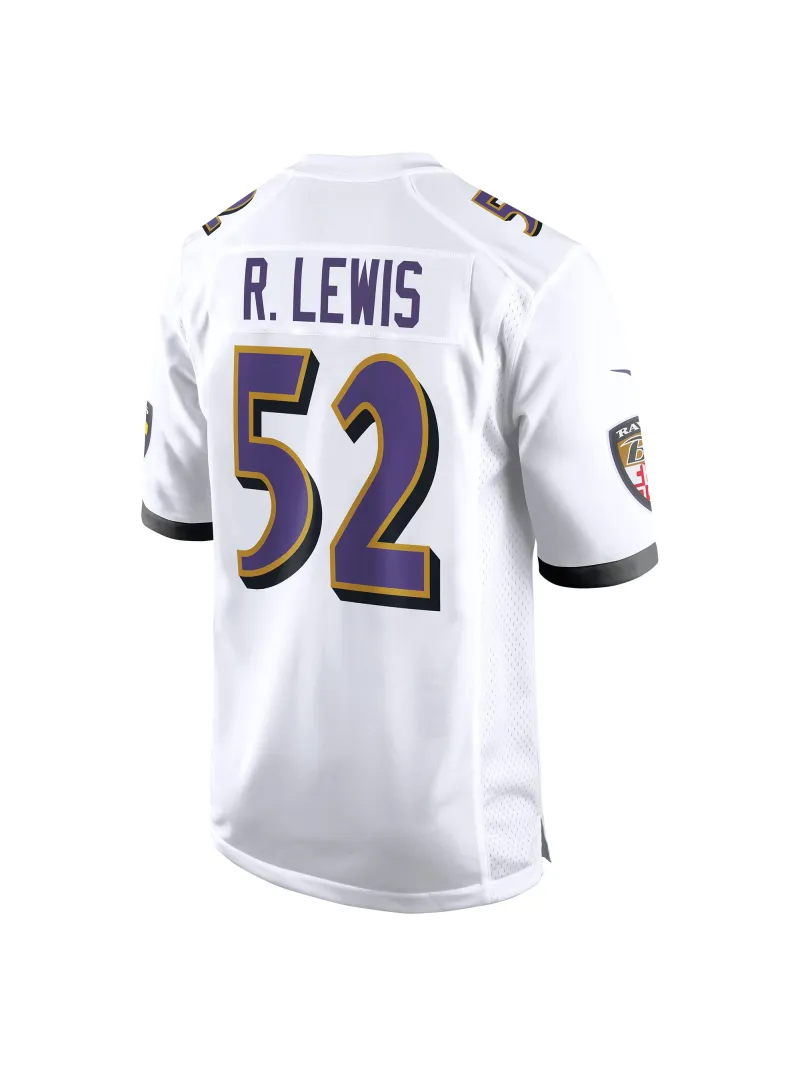 Men's Baltimore Ravens Ray Lewis Nike White Retired Player Game Jerseyy