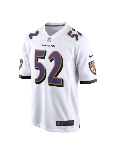 Men's Baltimore Ravens Ray Lewis Nike White Retired Player Game Jerseyy 02