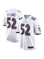 Men's Baltimore Ravens Ray Lewis Nike White Retired Player Game Jerseyy