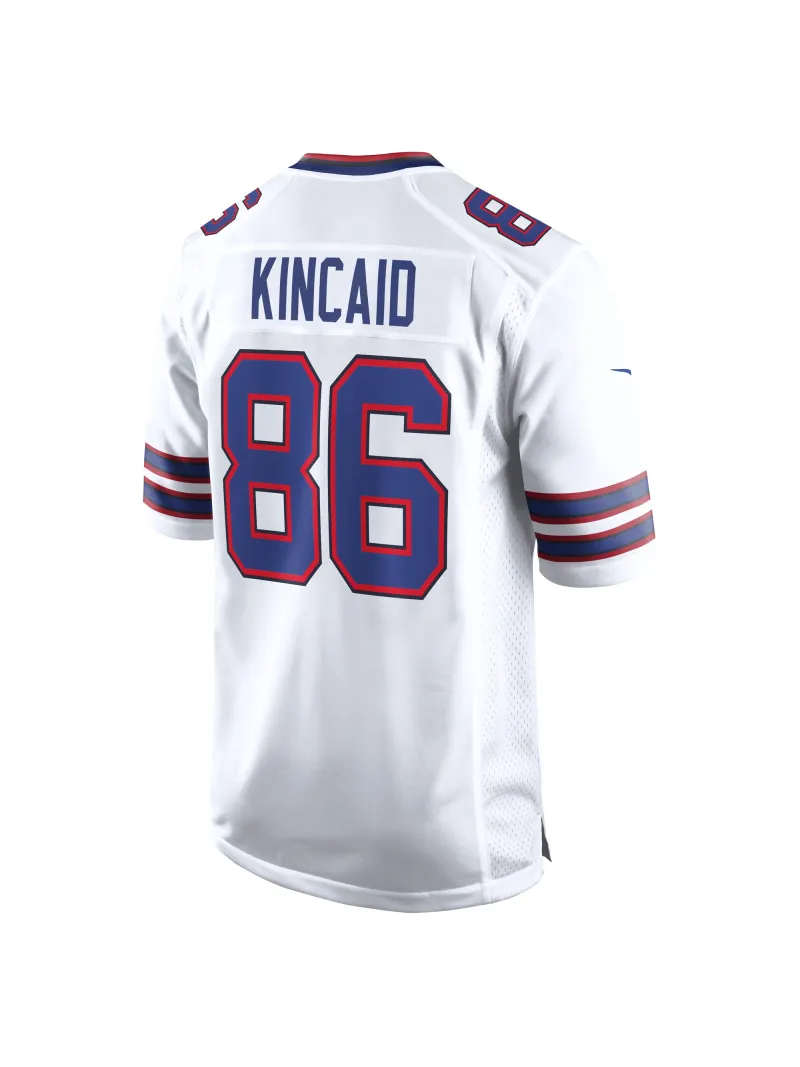 Men's Buffalo Bills Dalton Kincaid Nike White Game Jersey