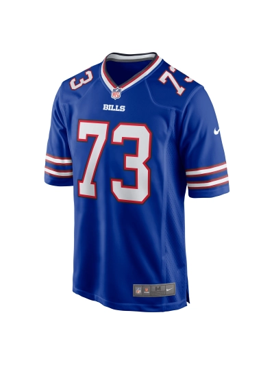 Men's Buffalo Bills Dion Dawkins Nike Royal Game Player Jersey 02