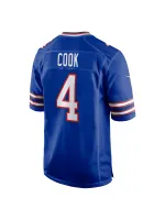 Men's Buffalo Bills James Cook Nike Royal Game Player Jerseyy