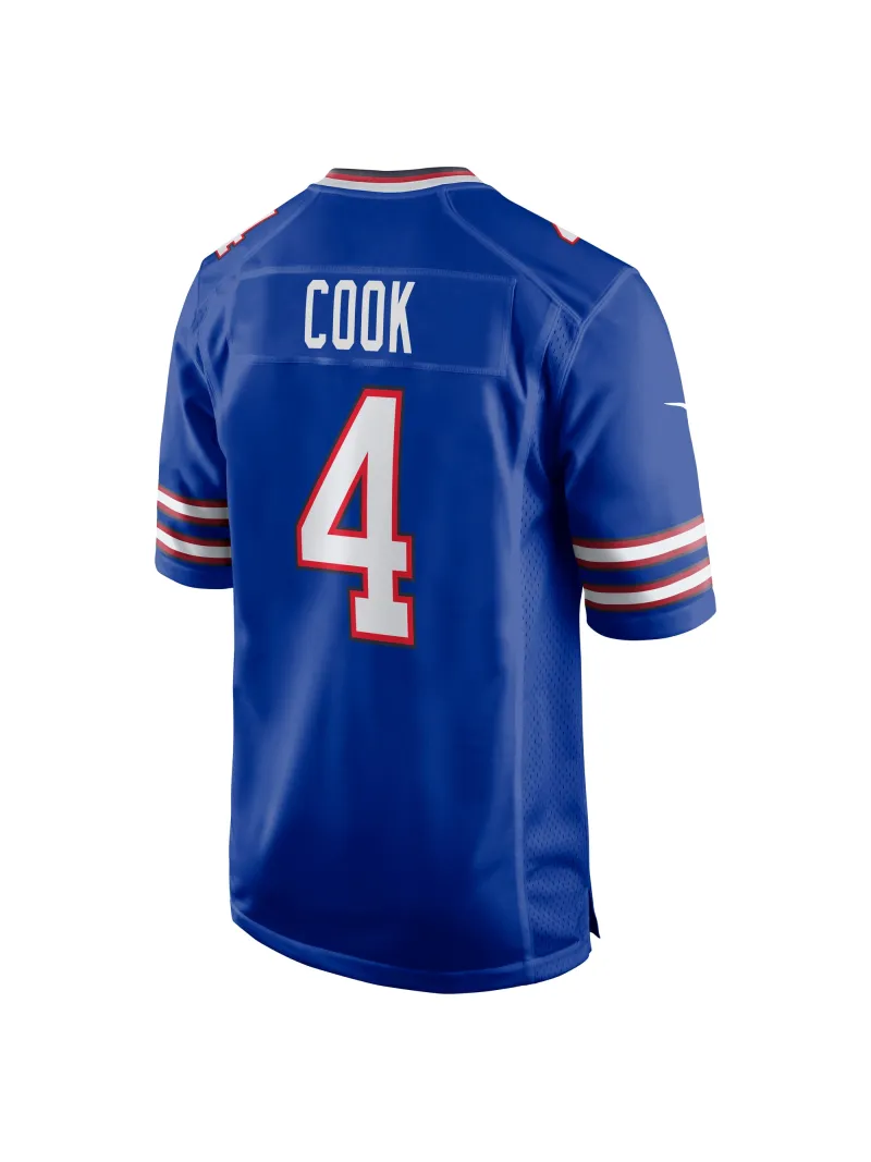 Men's Buffalo Bills James Cook Nike Royal Game Player Jerseyy