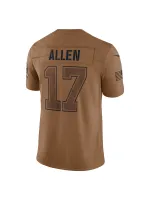 Men's Buffalo Bills Josh Allen Nike Brown 2023 Salute To Service Limited Jersey