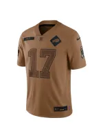 Men's Buffalo Bills Josh Allen Nike Brown 2023 Salute To Service Limited Jersey