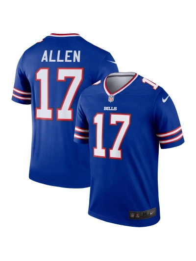 Men's Buffalo Bills Josh Allen Nike Royal Legend Jersey 01