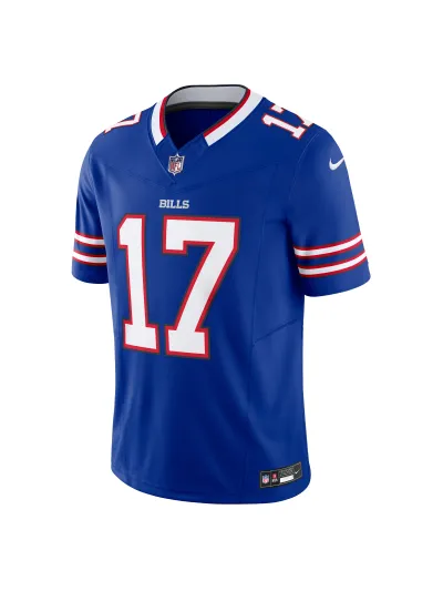 Men's Buffalo Bills Josh Allen Nike Royal Vapor F.U.S.E. Limited Jersey 02