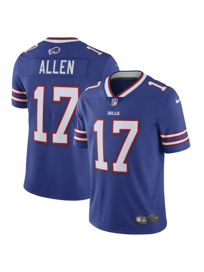 Men's Buffalo Bills Josh Allen Nike Royal Vapor Untouchable Limited Jersey 01