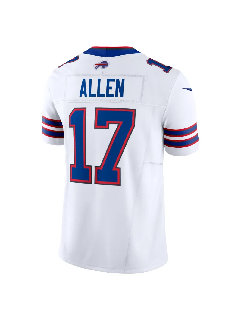Men's Buffalo Bills Josh Allen Nike White Vapor F.U.S.E. Limited Jersey