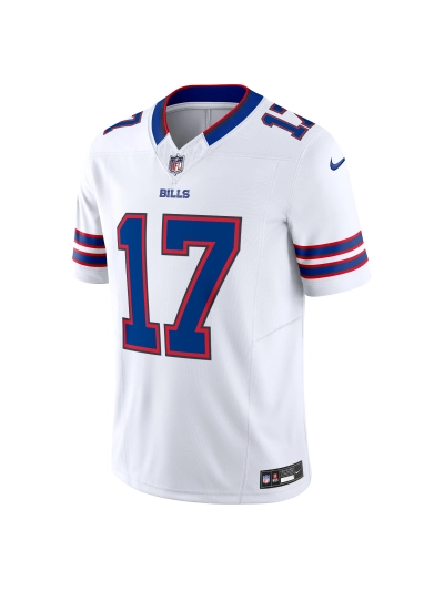 Men's Buffalo Bills Josh Allen Nike White Vapor F.U.S.E. Limited Jersey 02