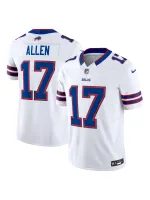 Men's Buffalo Bills Josh Allen Nike White Vapor F.U.S.E. Limited Jersey