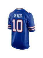 Men's Buffalo Bills Khalil Shakir Nike Royal Game Jersey