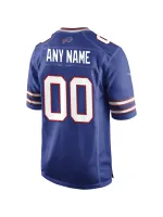 Men's Buffalo Bills Nike Royal Custom Game Jersey