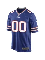 Men's Buffalo Bills Nike Royal Custom Game Jersey