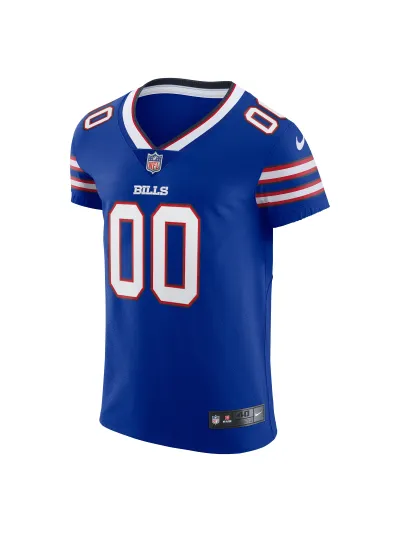 Men's Buffalo Bills Nike Royal Vapor Elite Custom Jersey 02