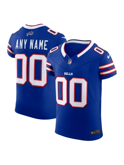 Men's Buffalo Bills Nike Royal Vapor F.U.S.E. Elite Custom Jersey 01