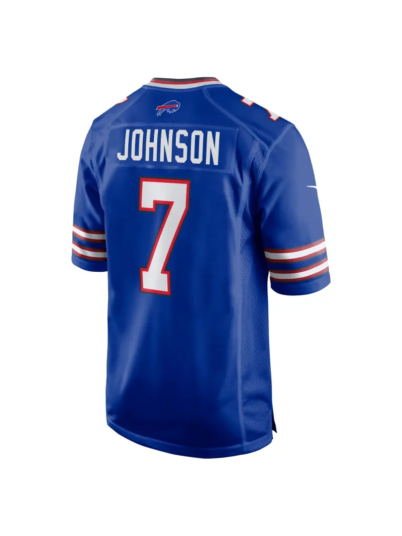 Men's Buffalo Bills Taron Johnson Nike Royal Game Jersey