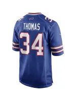 Men's Buffalo Bills Thurman Thomas Nike Royal Game Retired Player Jersey