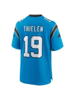 Men's Carolina Panthers Adam Thielen Nike Blue Alternate Game Jersey