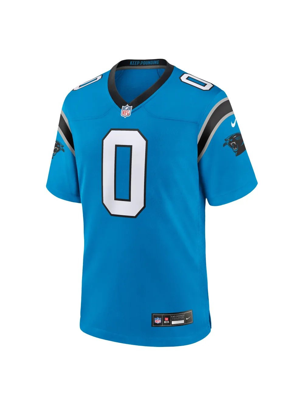Men's Carolina Panthers Brian Burns Nike Blue Alternate Game Jersey