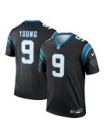 Men's Carolina Panthers Bryce Young Nike Black Legend Jersey